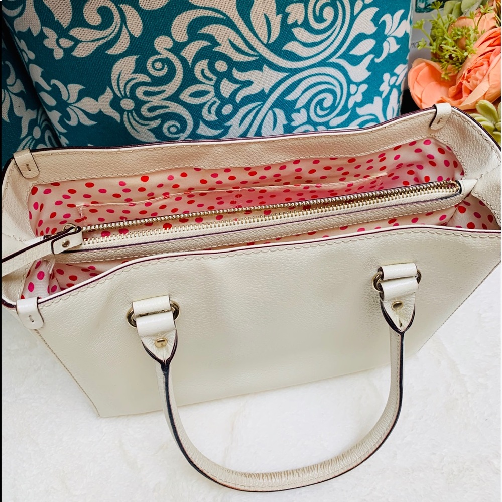 Kate Spade Ivory Leather Bag with Wallet - Picture 7 of 15